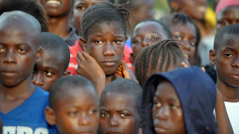 Children in Sierra Leone made up over 70% of victims