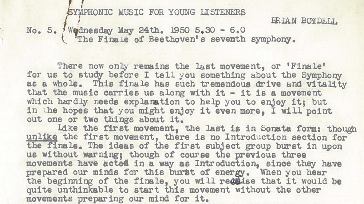 The Finale of Beethoven's Seventh Symphony