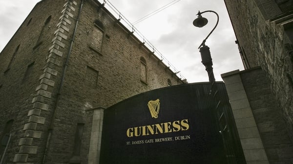 Sales of Guinness were up in Ireland, the United States and Western Europe - but they were flat globally