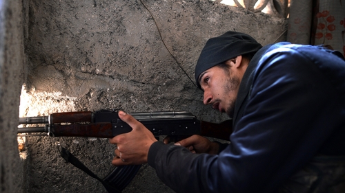Eamon Gilmore said extremist forces are trying to exploit the situation in Syria