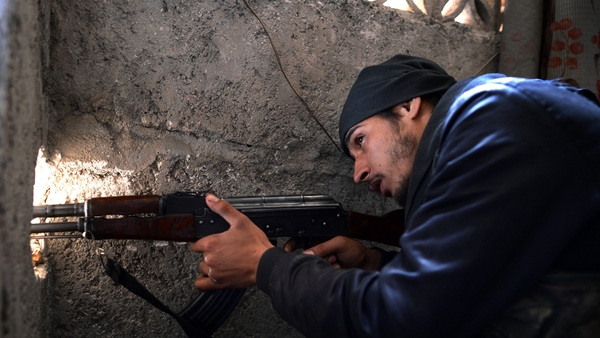 Eamon Gilmore said extremist forces are trying to exploit the situation in Syria