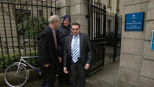Richard O'Callaghan (right) has managed to regain the use of his legs