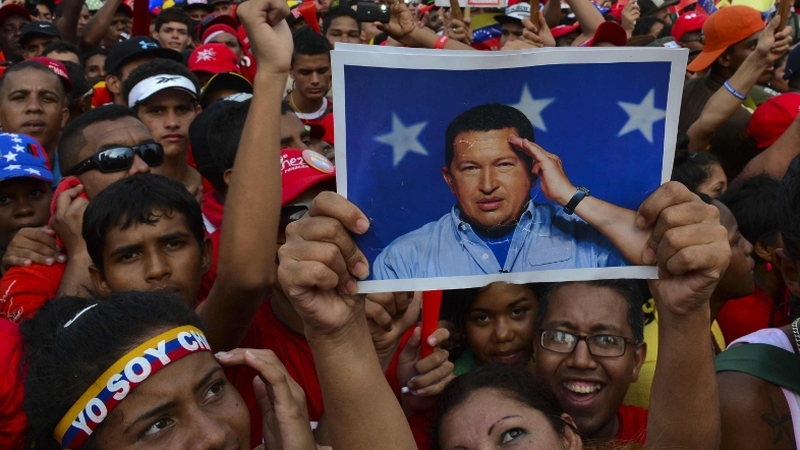 Venezuelans attend rallies ahead of election opinion polls give acting President Nicolas Maduro, a strong lead over opposition challenger Henrique Capriles