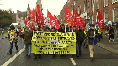 People from across the country took part in the march
