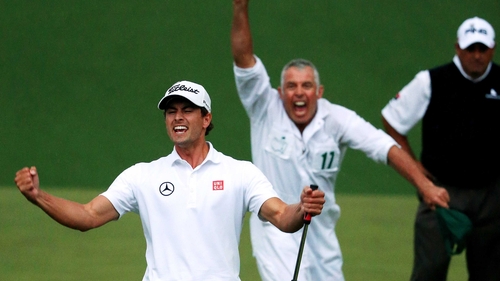 Adam Scott: 'It seems a long way away from last July when I was trying to win another major. It fell my way today'
