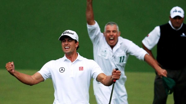 Adam Scott: 'It seems a long way away from last July when I was trying to win another major. It fell my way today'