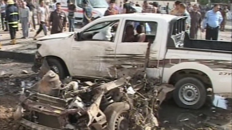 Police said nine people were killed in the city of Kirkuk