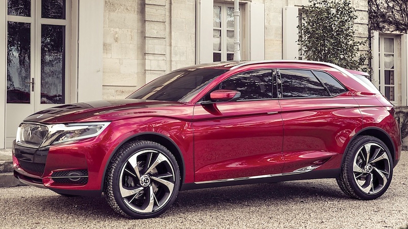 The Wild Rubis concept car is the forerunner of the future DS SUV