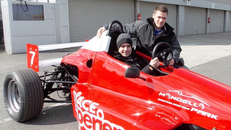 The prize is valued at over €15,000 and will provide Stephen O'Keefe with everything he needs to go motor racing