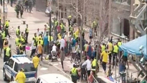 A number of people have been injured in two explosions in Boston