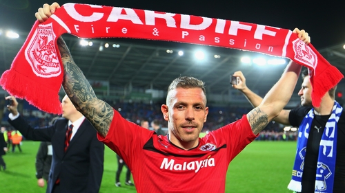Craig Bellamy will return to the top flight with Malky Mackay's side next season