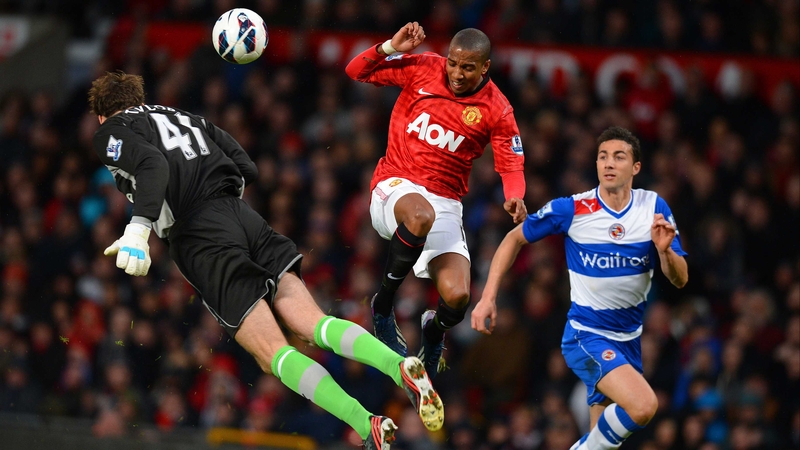 England and United winger Ashley Young