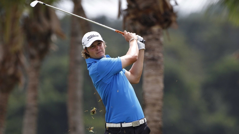 Former world number one amateur Peter Uihlein shot a fine 68 at El Saler