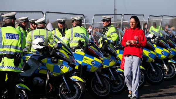 Organisers of the marathon have taken no chances and drafted in extra police