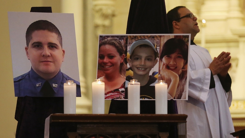 Three people died in the marathon bombing, while a police officer died in a later attack