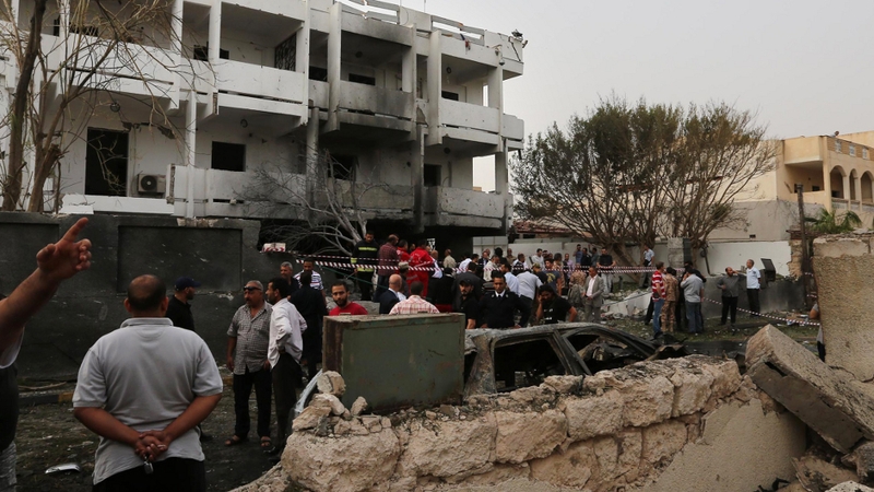 Car bomb damages the French embassy in Tripoli