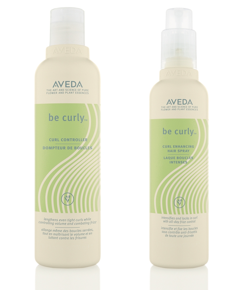 Aveda Be Curly Curl Controller and Enhancing Hair Spray