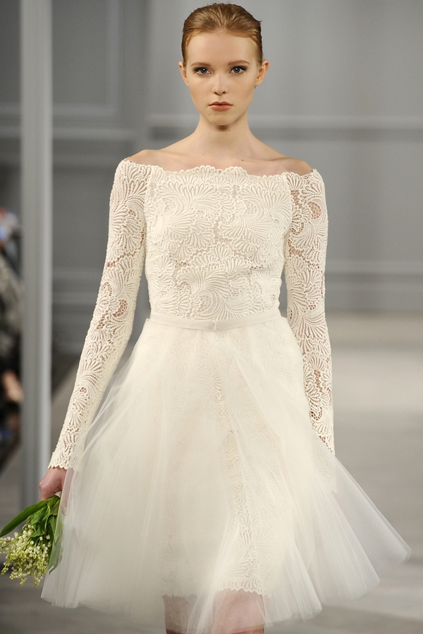 Monique Lhuillier at Bridal Fashion Week