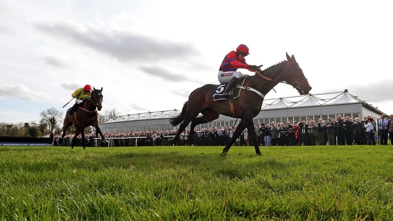 Sacre winning the Champion Chase at Punchestown in 2013