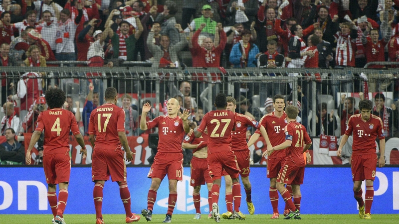 Bayern Munich won the treble this season including the Champions League