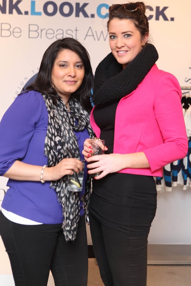 Jennifer Horkan and Fianna O Donnelly