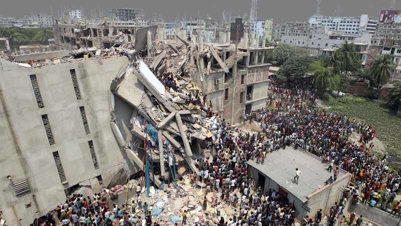 Primark was supplied by one of the factories operating at Rana Plaza