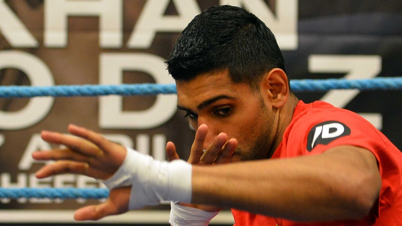 Amir Khan will fight Luis Collazo on 3 May