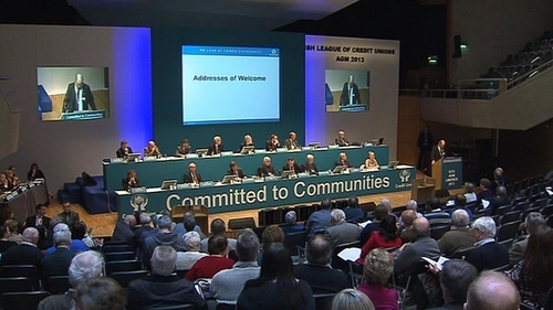Demand for loans from the country's 386 credit unions has fallen for the second year