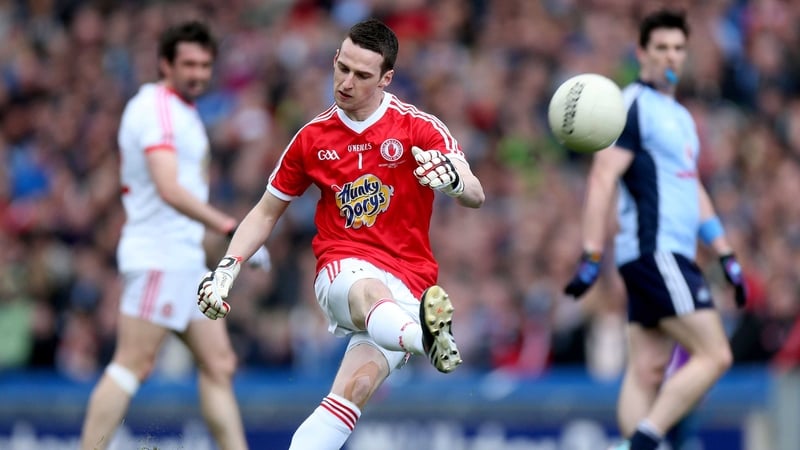 Niall Morgan in action in the Allianz League Division 1 final against Dublin