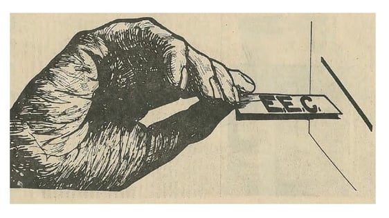 EEC Referendum 1972 (RTÉ Guide)