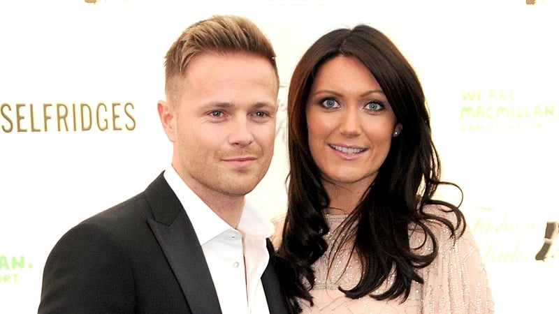 Nicky Byrne with his wife Georgina
