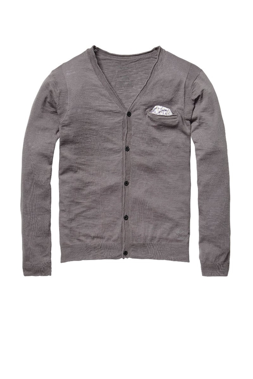 Pepe Jeans grey cardigan, €85.