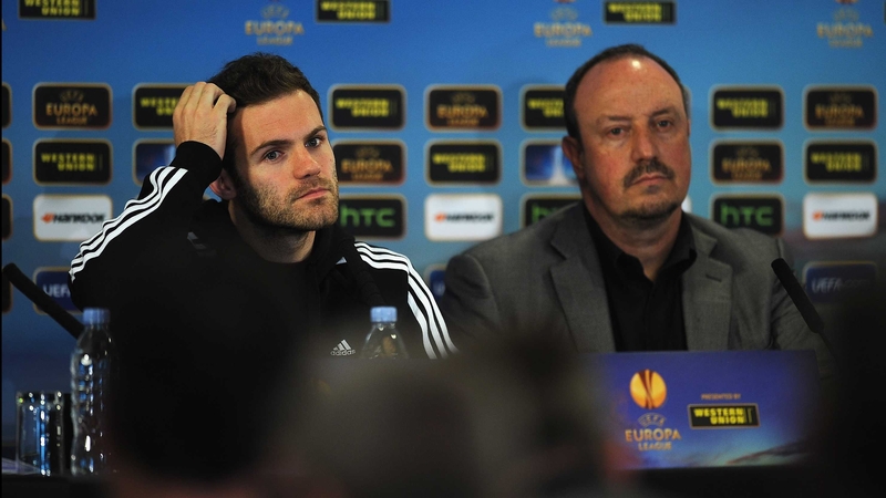 Juan Mata and Rafael Benitez have deflected talk over Jose Mourinho's possible return to Stamford Bridge