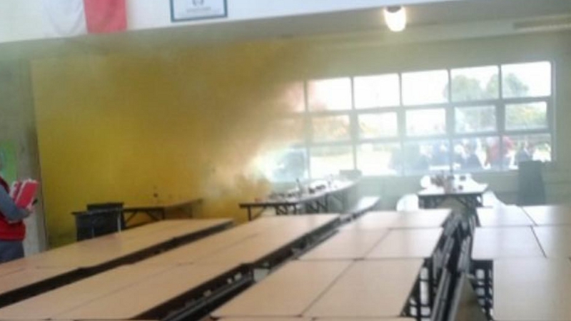 Emergency services were called to Pobalscoil na Tríonóide in Youghal