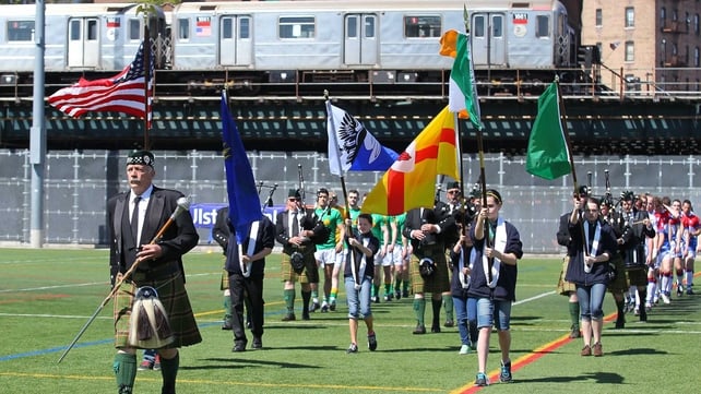 Leitrim and New York started off the Championship season at Gaelic Park in New York