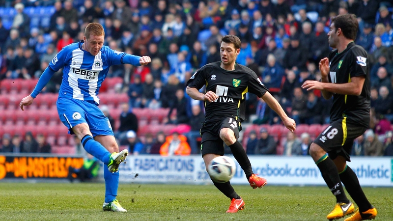 James McCarthy has certainly made his mark at the DW Stadium since he arrived back there from a loan spell in January 2010