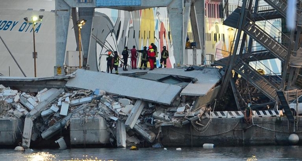 The accident happened as workers were changing shifts