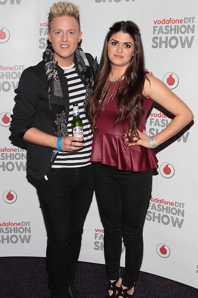 Steven Pearce and Maria Aprile