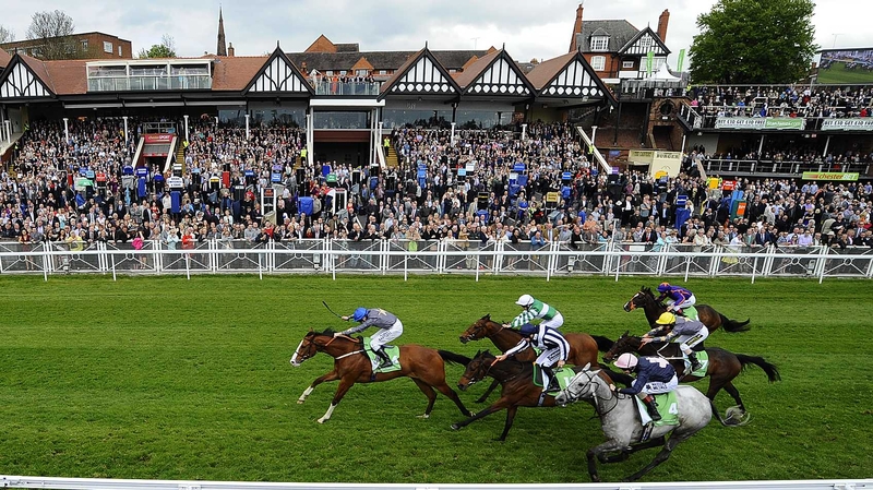 Address Unknown en route to landing the Chester Cup