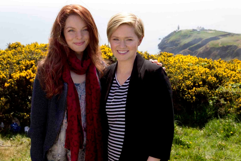 Cecelia Ahern and Between Heaven and Here star Yvonne Catterfeld
