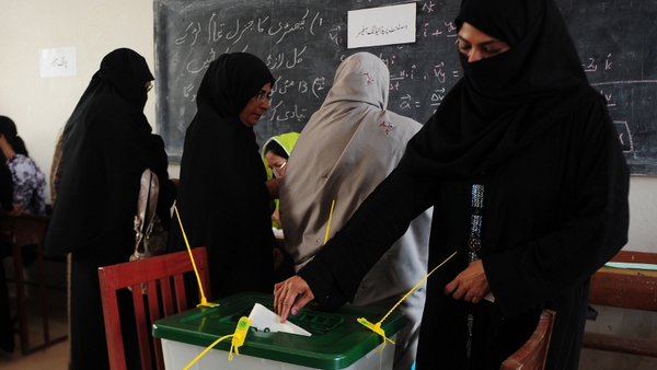 Pakistanis are reported to be turning out in large numbers for the general election