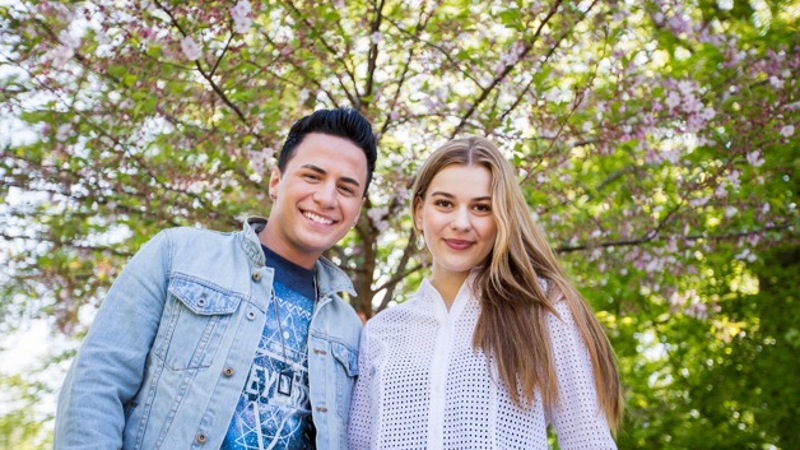 Ryan Dolan meets Danish hopeful Emmelie Ryan