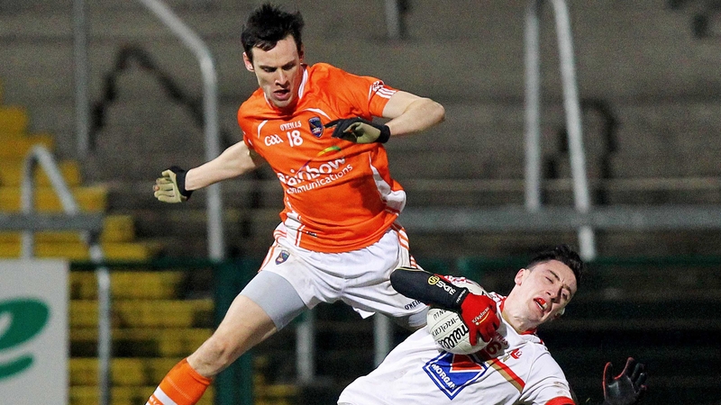 Mark Shields featured in the league campaign for Armagh