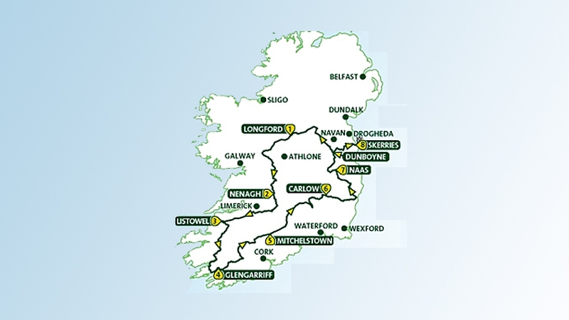 The 2013 edition of the An Post Rás comprises eight stages from 19-26 May