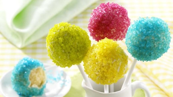Neon Cake Pops