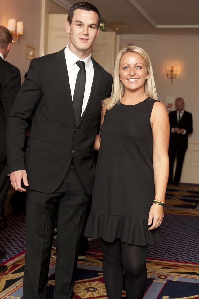 Johnny Sexton and Aislinn O'Toole