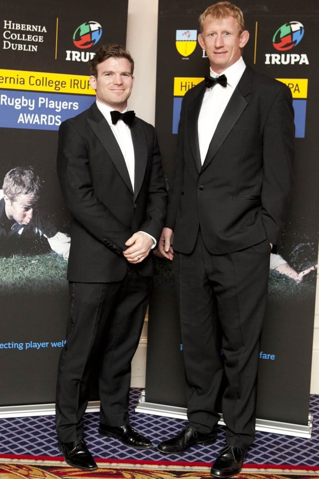 Gordan Darcy and Leo Cullen