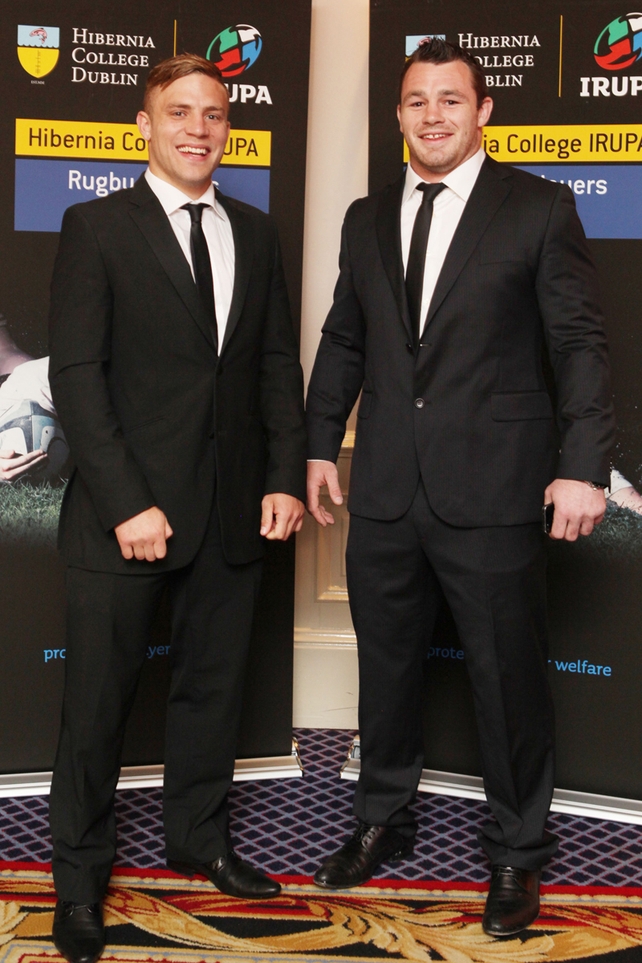 Ian Madigan and Cian Healy