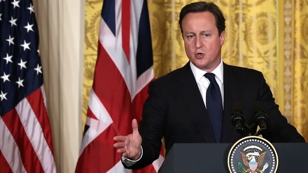 David Cameron said only his party was offering the public a choice on Europe