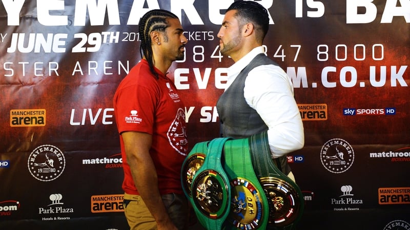 David Haye: 'This was one [injury] I simply couldn't recover from in time. I need to rest it up for at least four weeks'